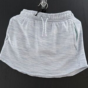 Gray Athleta Blue Multicolor Skort with Pockets
